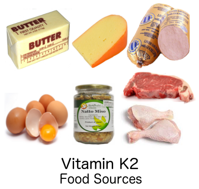 Vitamin K1 food sources